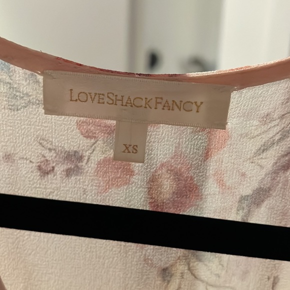 Loveshackfancy pink xs maxi long sleeve - Picture 3 of 3